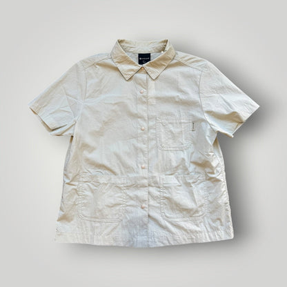 Snow Peak Short Sleeve Technical Overshirt S | O/S, Off-white
