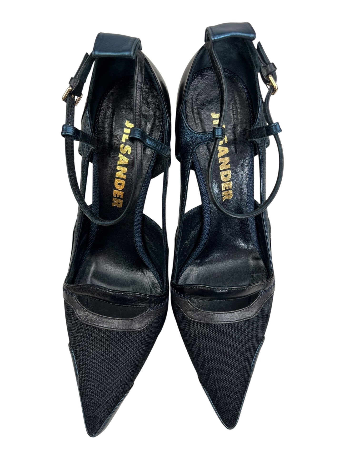 Jil Sander F/W 2012 heels | BLACK, Black