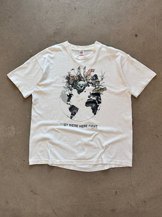 1990’s They Were Here First T-Shirt - XL
