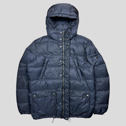 Prada 2020 Multipocket Plaque Logo Nylon Down Puffer - IT50 (L)