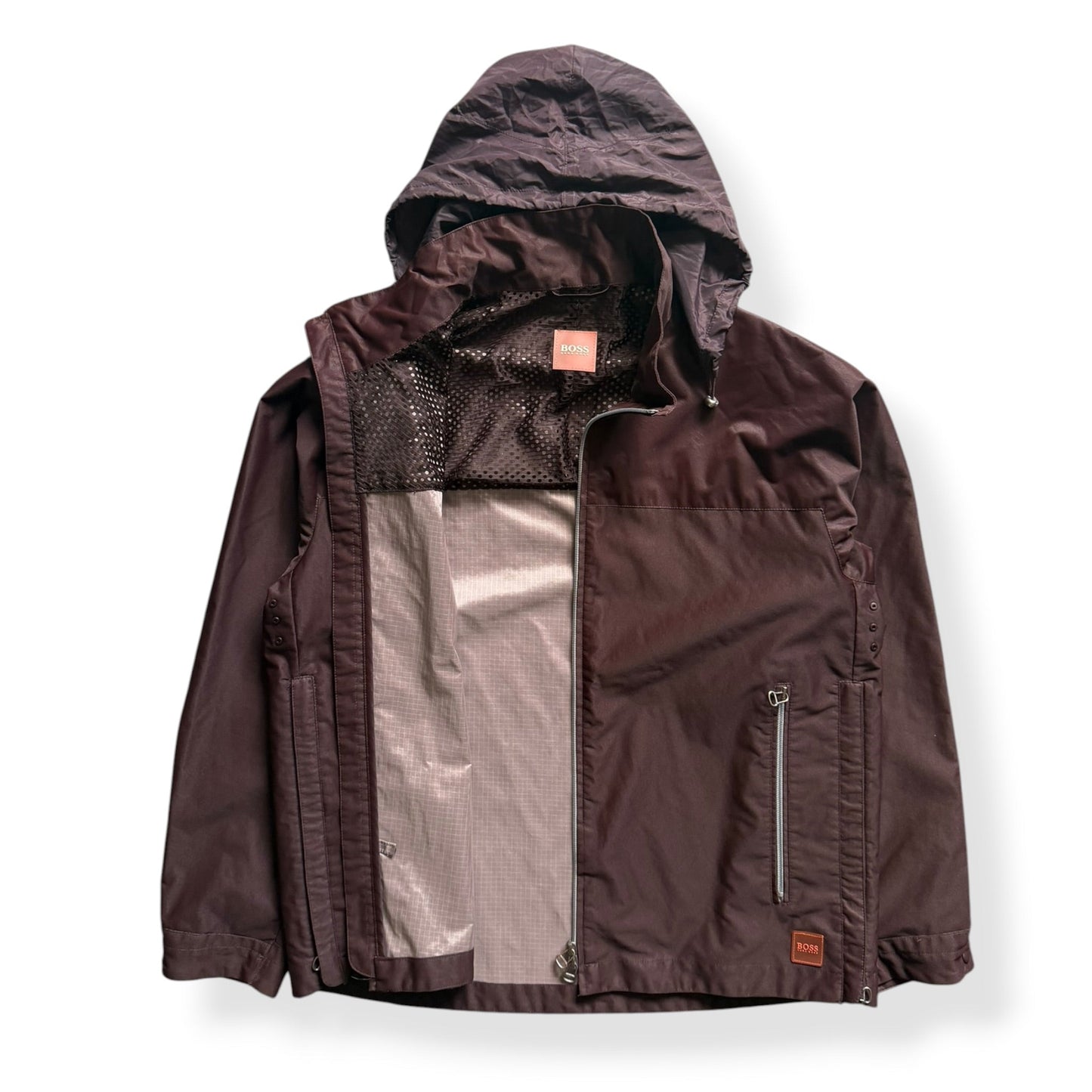 2000's Hugo Boss 'Orange' Paper Net Jacket (L) | Default Title, Multicoloured