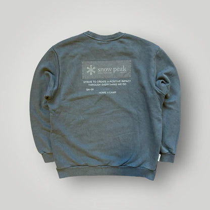 Snow Peak Home = Camp Crewneck XL