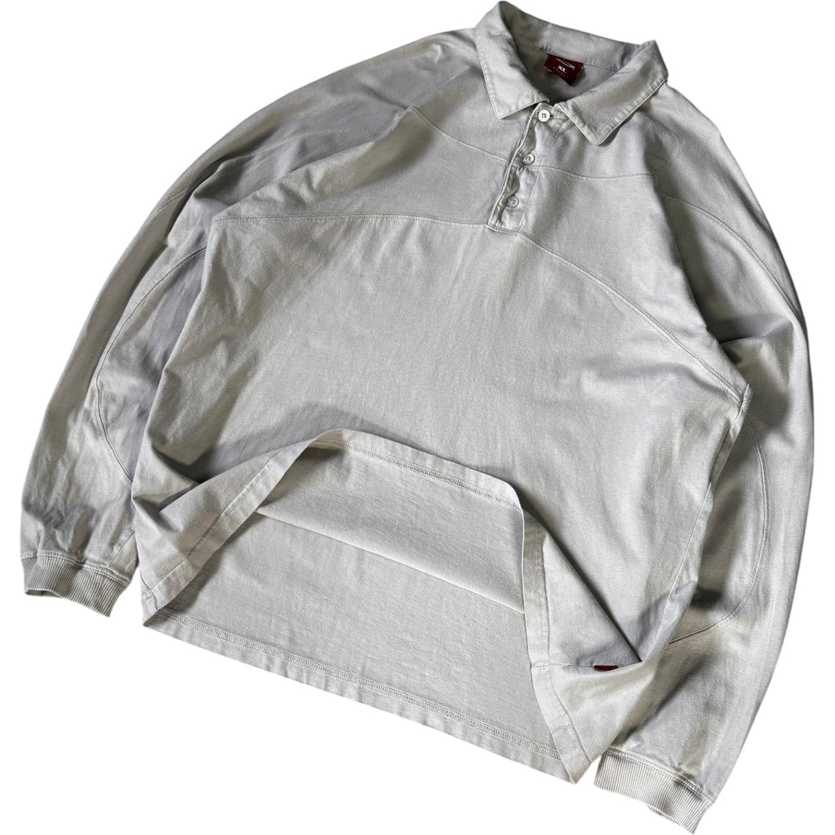 Oakley Software 90’s Longsleeve Polo Shirt XL | XL, Cream