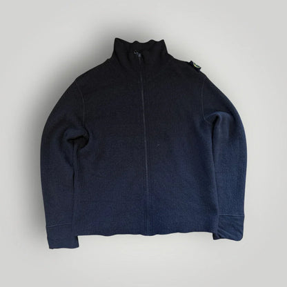 Stone Island AW/06 Lana Wool Shoulder Patch Zip Up XL