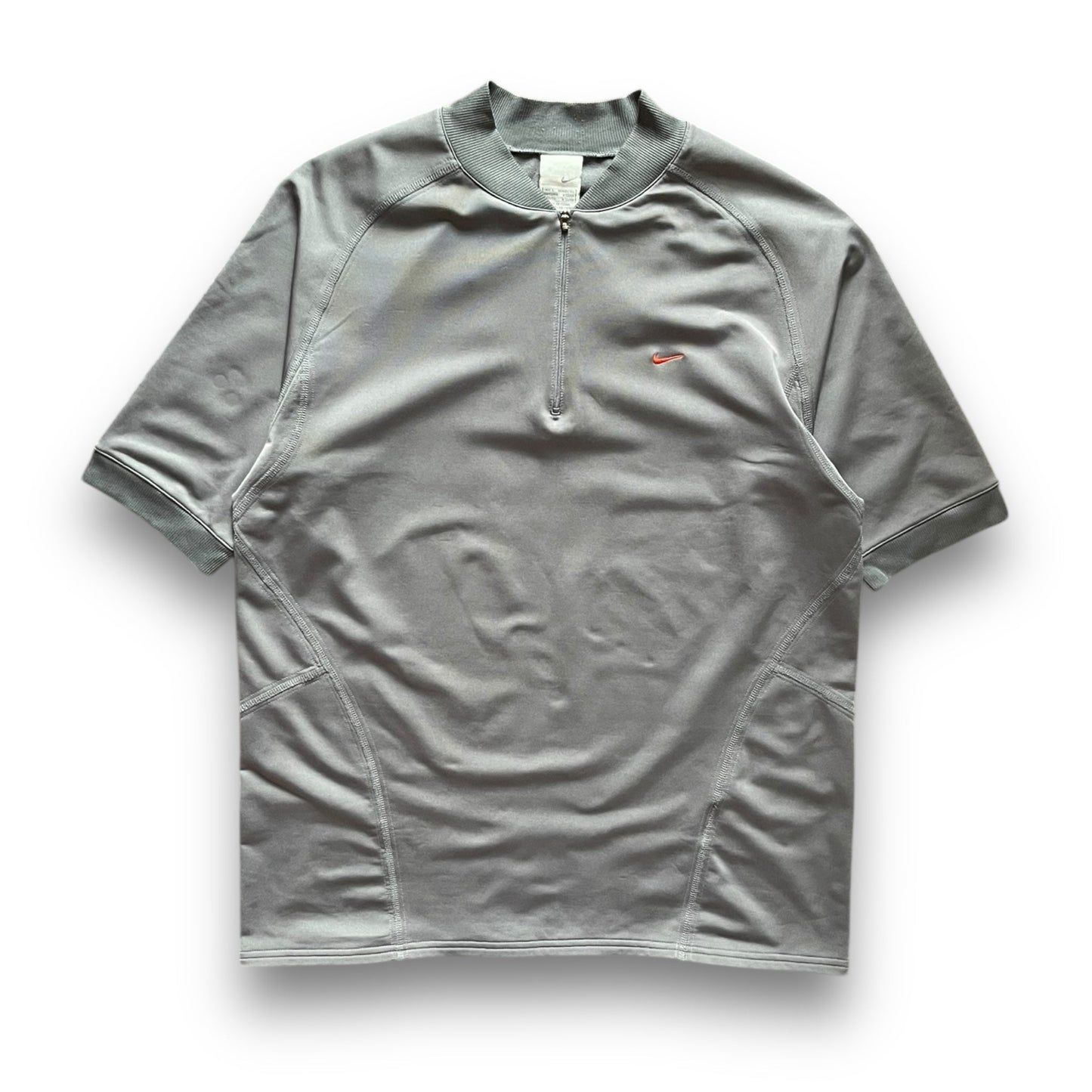 2000's Nike White Label 1/4 Zip Top (L) | Default Title, Multicoloured