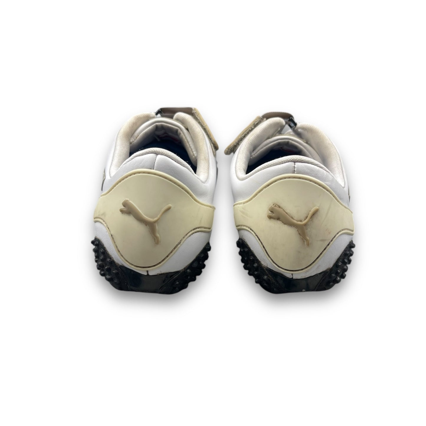 2000's Puma Mostro Leather White/Cream/Blue (UK9) | Default Title, Multicoloured