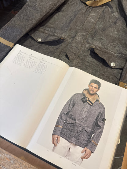 Stone Island SS/02 Laminated Webbing Jacket M | O/S, Grey