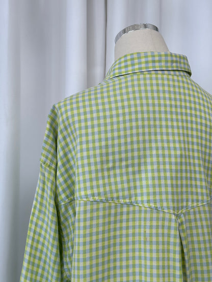 Versace Jeans Couture 1990s Check Cotton Shirt - L/XL