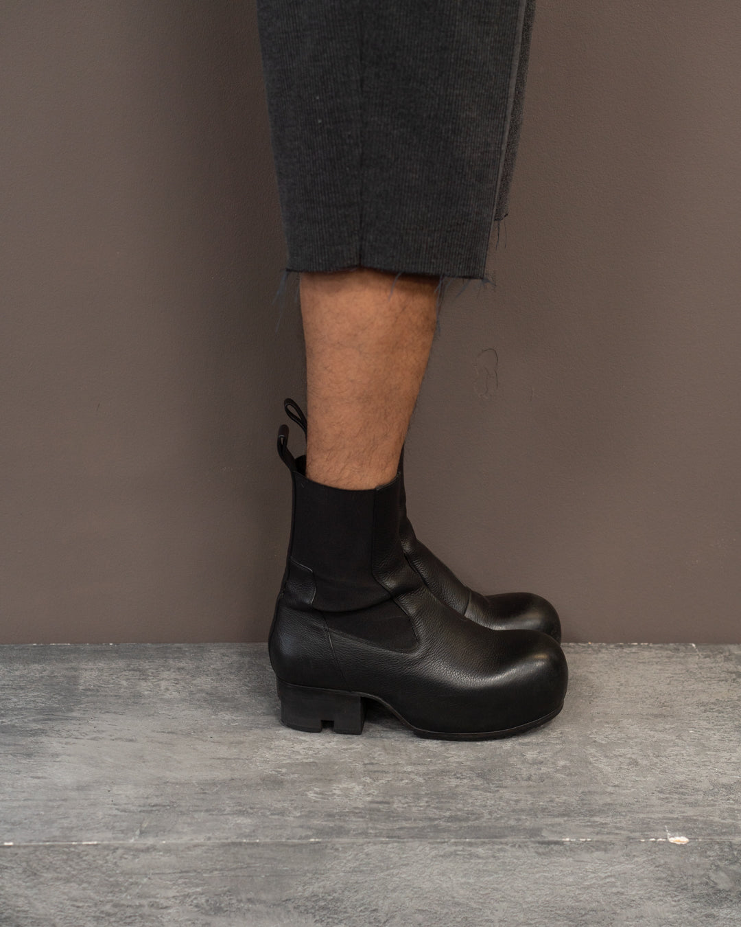 RICK OWENS BEATLE BALLAST BOOT (EU 40) | Default Title, Black