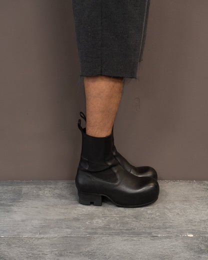RICK OWENS BEATLE BALLAST BOOT (EU 40) | Default Title, Black