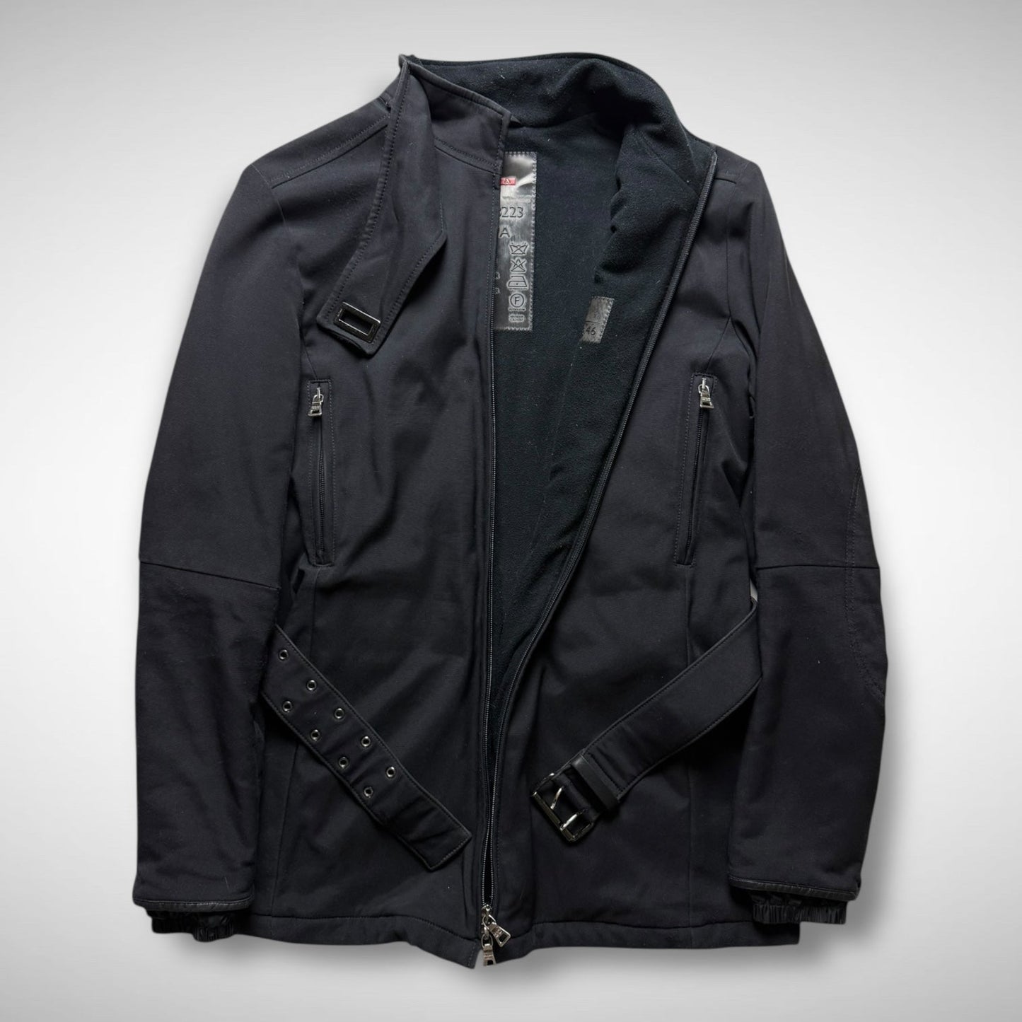 Prada Linea Rossa Riot Collar Belted Jacket (FW1999)