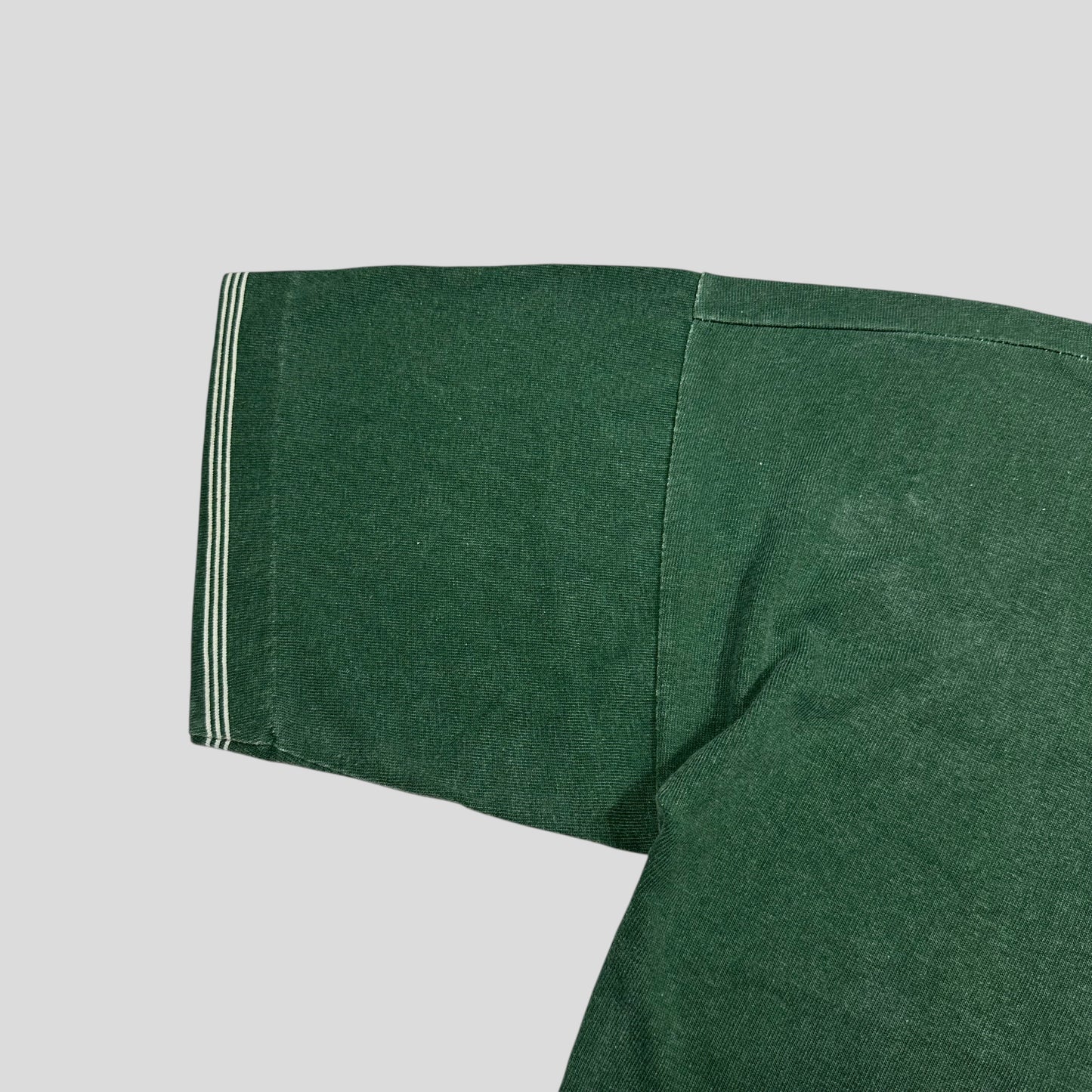 Stone Island 1989 Marina Stripe Washed Green Logo T-shirt - M (L)