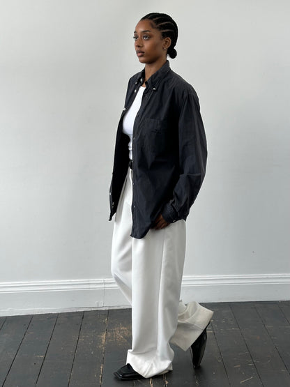 Armani Jeans 2000s Cotton Logo Shirt - M/L