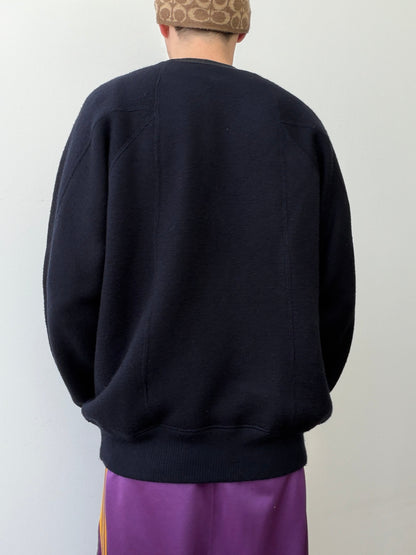 Stone Island 80s Pass-Through Pocket Jumper | X-Large, Black