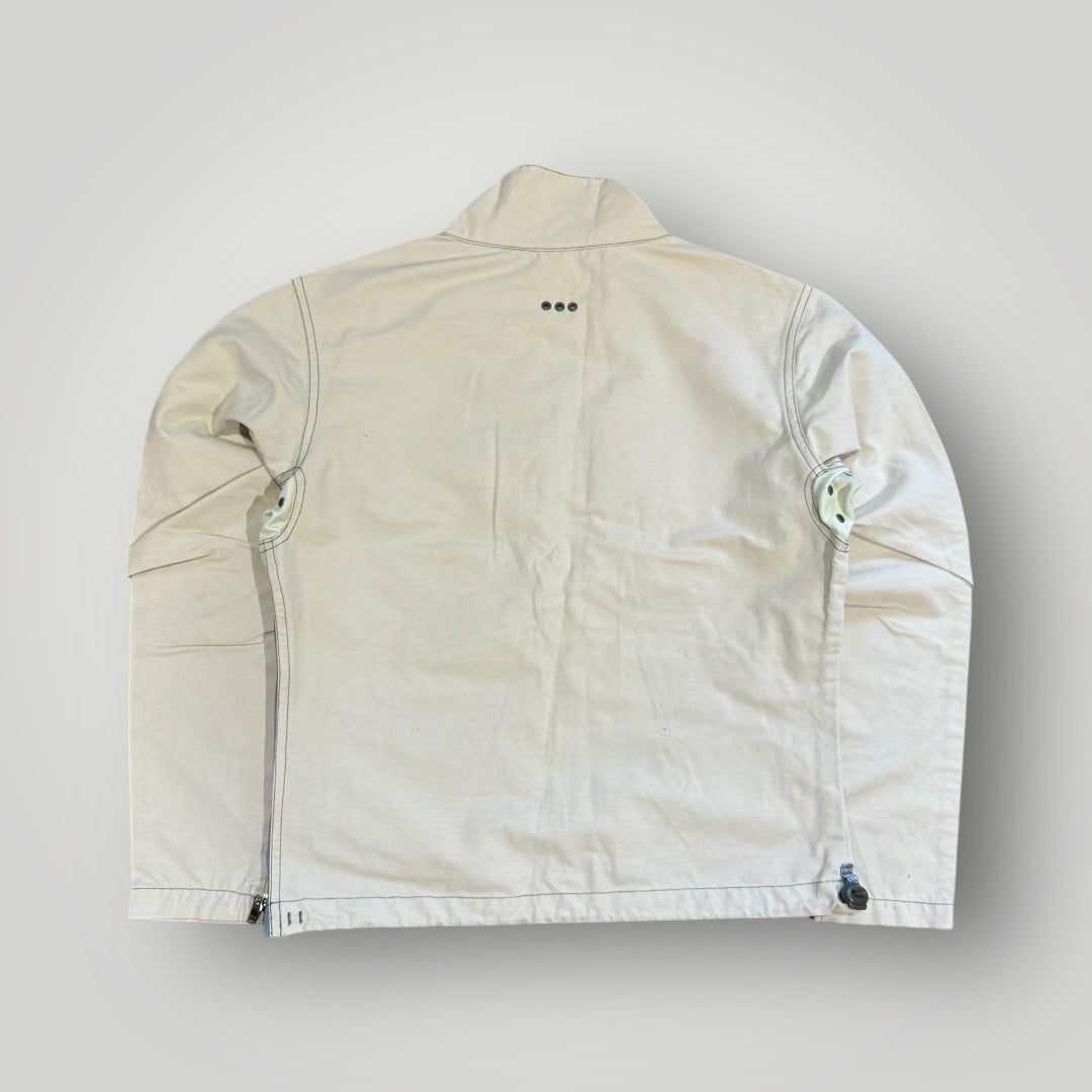 Maharishi Womens Asymmetrical Cotton Canvas Smock XS