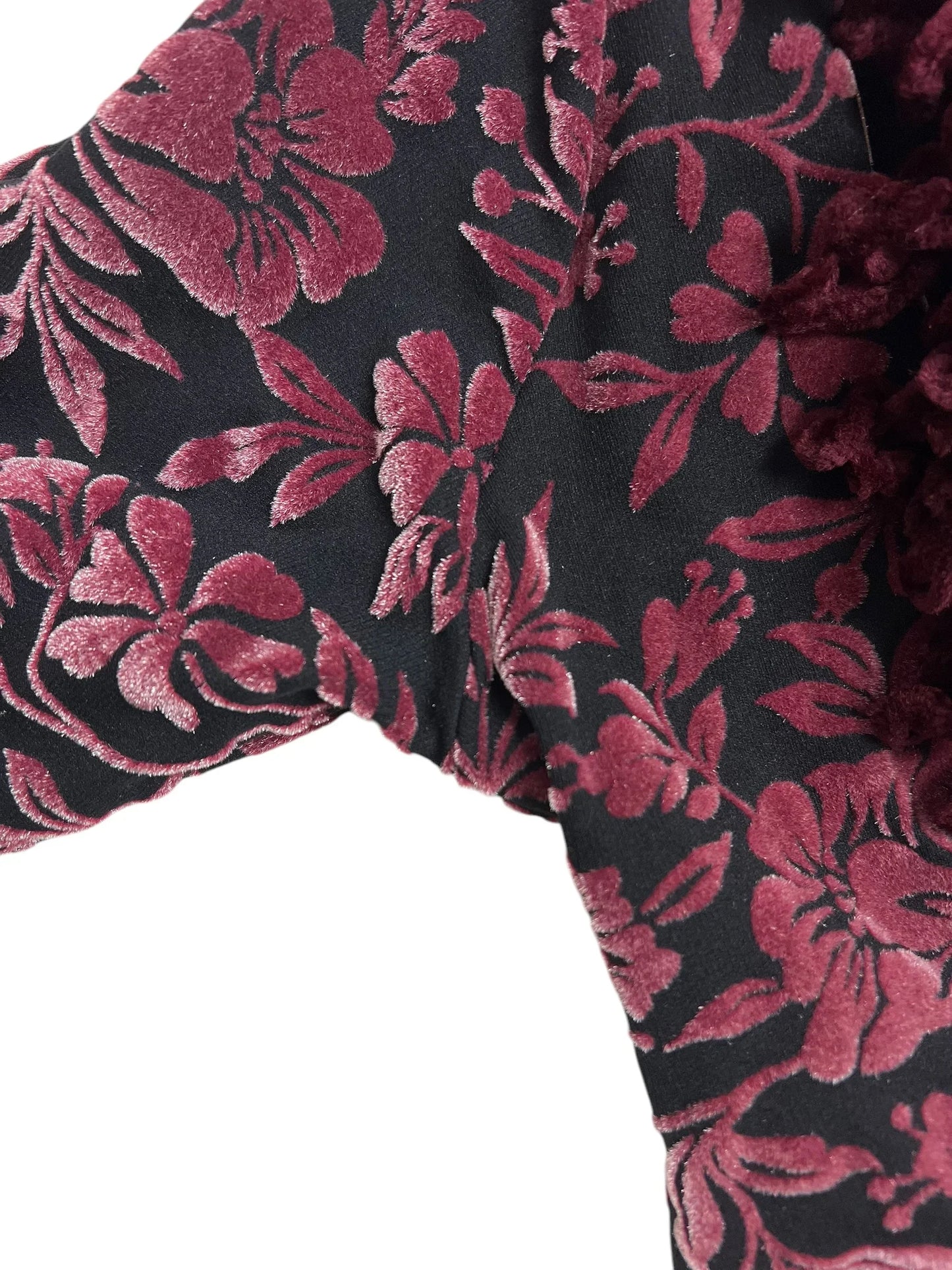 Miss Selfridge 1998 velvet flock duster