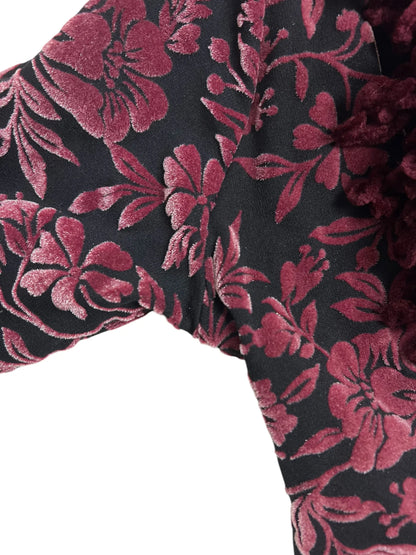 Miss Selfridge 1998 velvet flock duster