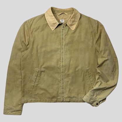 CP Company 2002 Flax Cotton Yellow Boxy Work Jacket - IT54 (L)