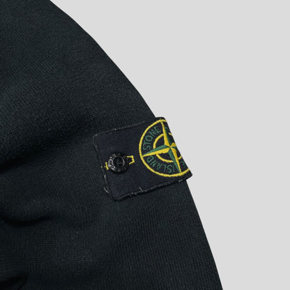 Stone Island AW09 Heavy Cotton 1/4 Button Pullover Jumper - L