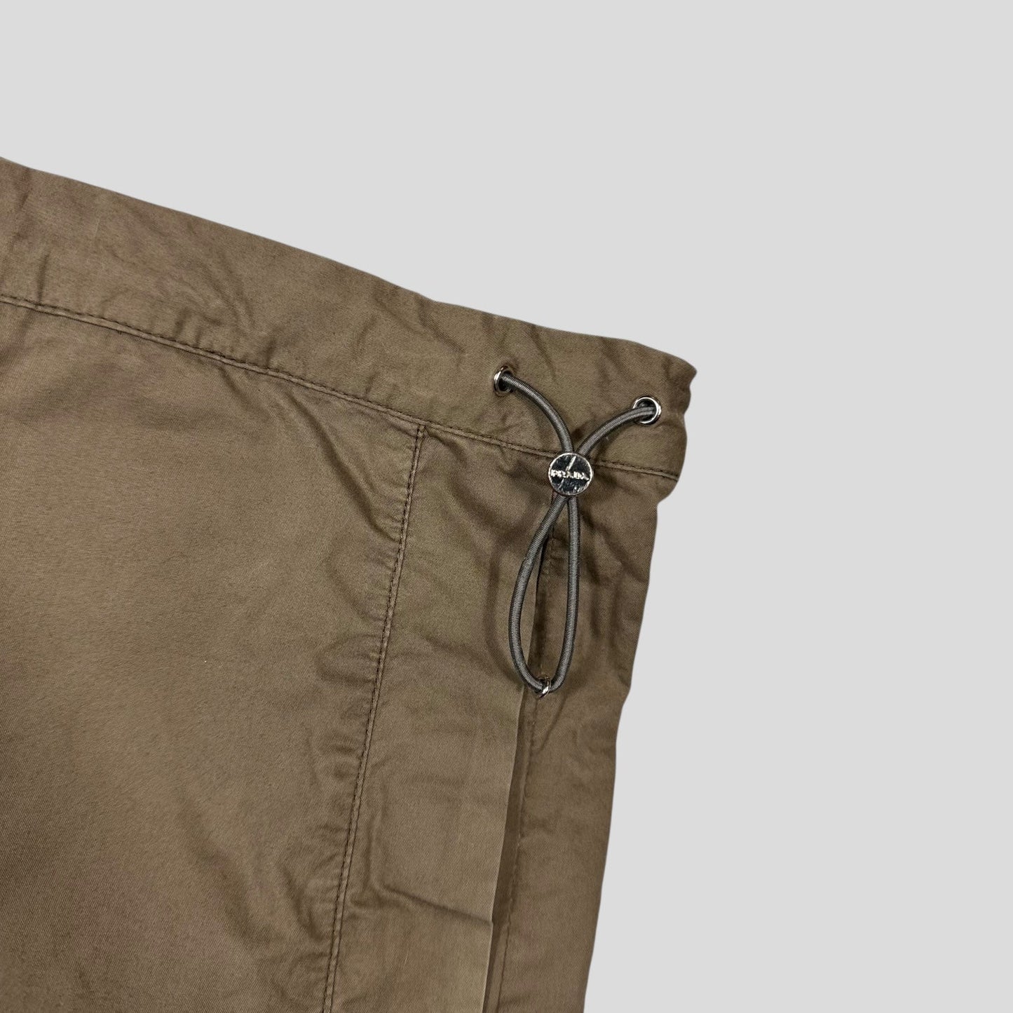 Prada Sport 00’s Technical Cotton Long Shorts - L/XL