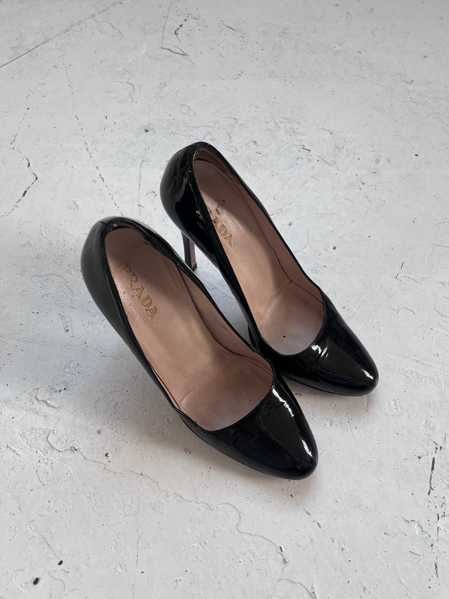 2000s prada heels | BLACK, Black