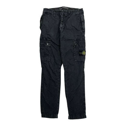 Stone Island Cargos, W30” | O/S, Black