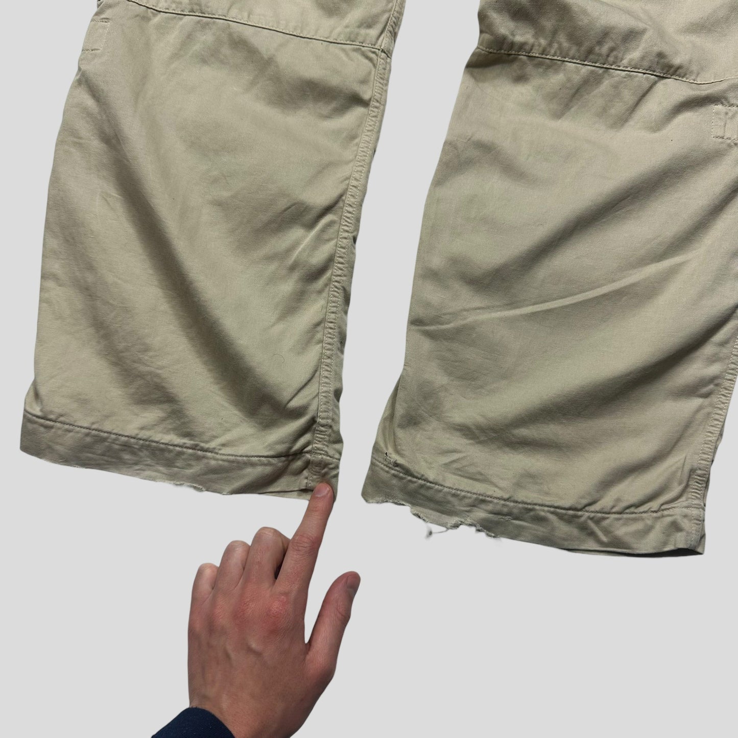 Stone Island 2006 Baggy Parachute Cargo Trousers - IT54 | Default Title, Beige