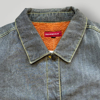 2000's Edwin Technicals Denim Jacket XL | O/S, Grey
