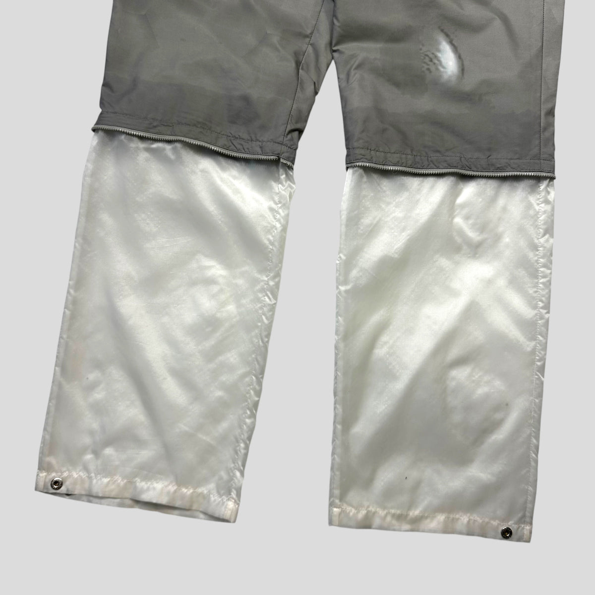 Prada Sport SS00 X-Ray Cloud Comvertible Trousers - IT46 | W30, Grey