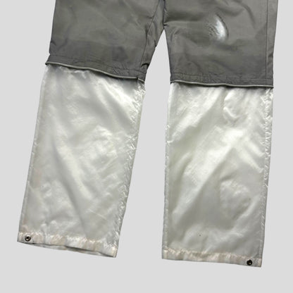 Prada Sport SS00 X-Ray Cloud Comvertible Trousers - IT46 | W30, Grey