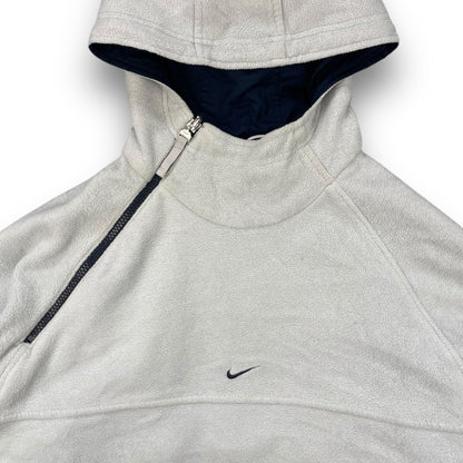 2000's Nike Reversible Asymmetric Zip Fleece Jacket (L) | Default Title, Multicoloured