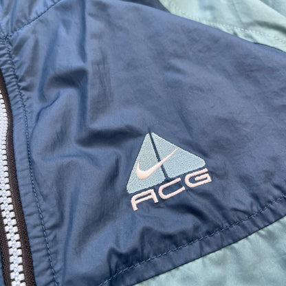 Nike ACG Blue/Teal Lightweight Jacket (L) | Default Title, Blue