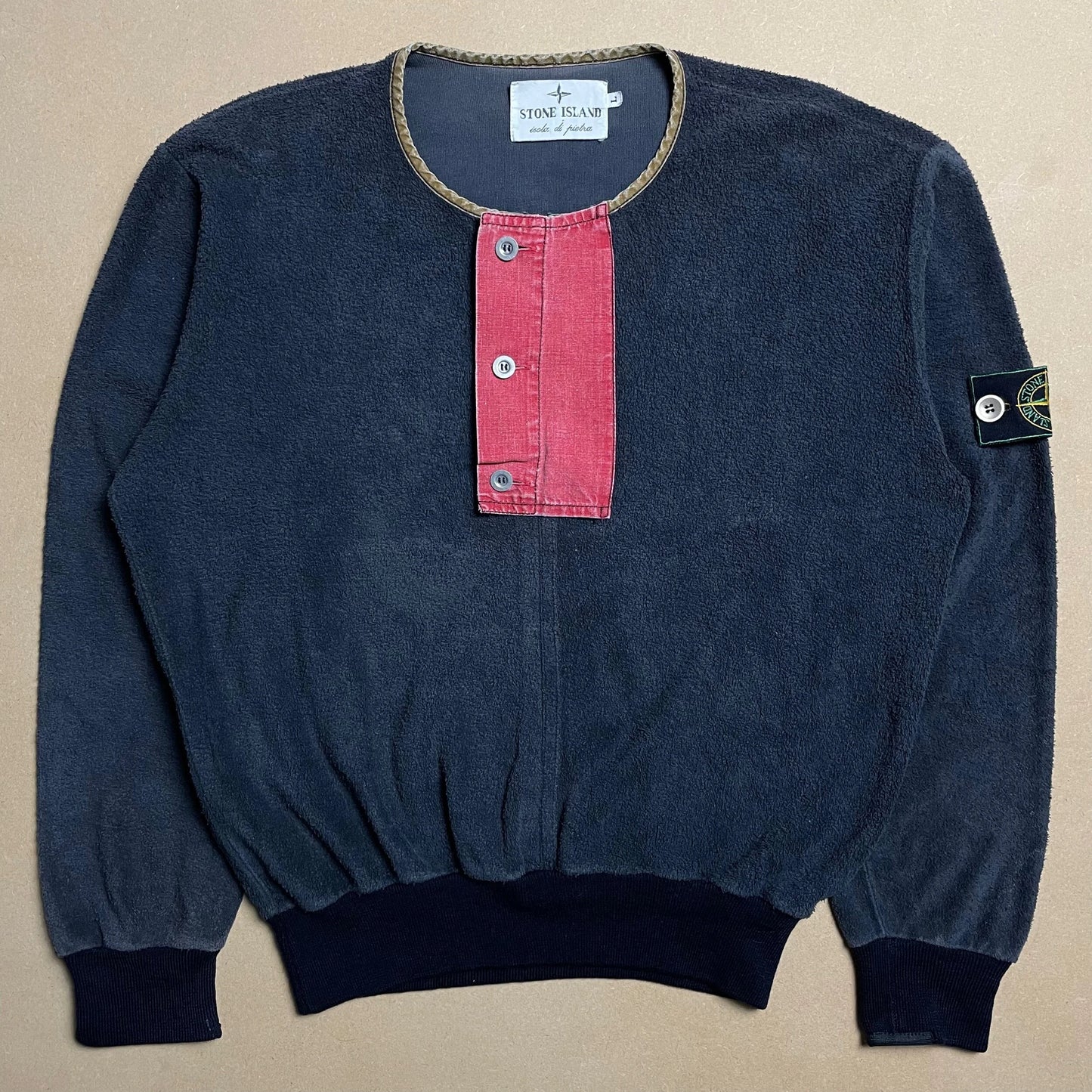 S/S 1982 Space Blue Teddy Cotton / Tela Stella Tracksuit Set