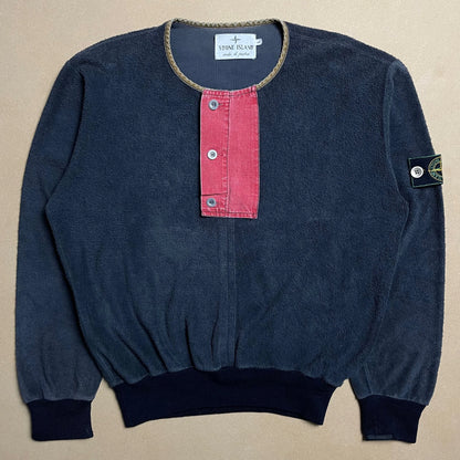 S/S 1982 Space Blue Teddy Cotton / Tela Stella Tracksuit Set