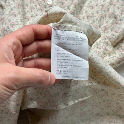 Prada Milano 00’s Dragons Animal Print Shirt - L