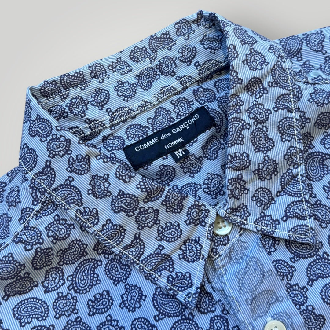 Comme des Garçons Homme Cotton Shirt M | O/S, Blue