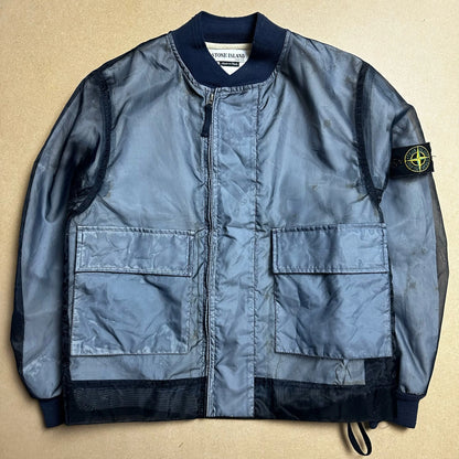 S/S2001 Monofilament Bomber Jacket