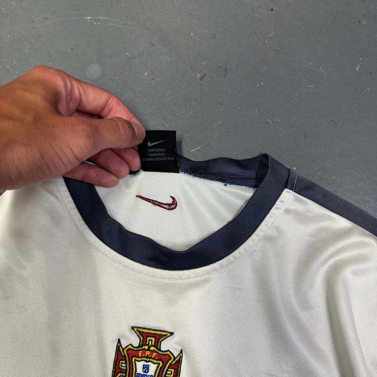 Nike 2002 Portugal Shirt In White ( M )