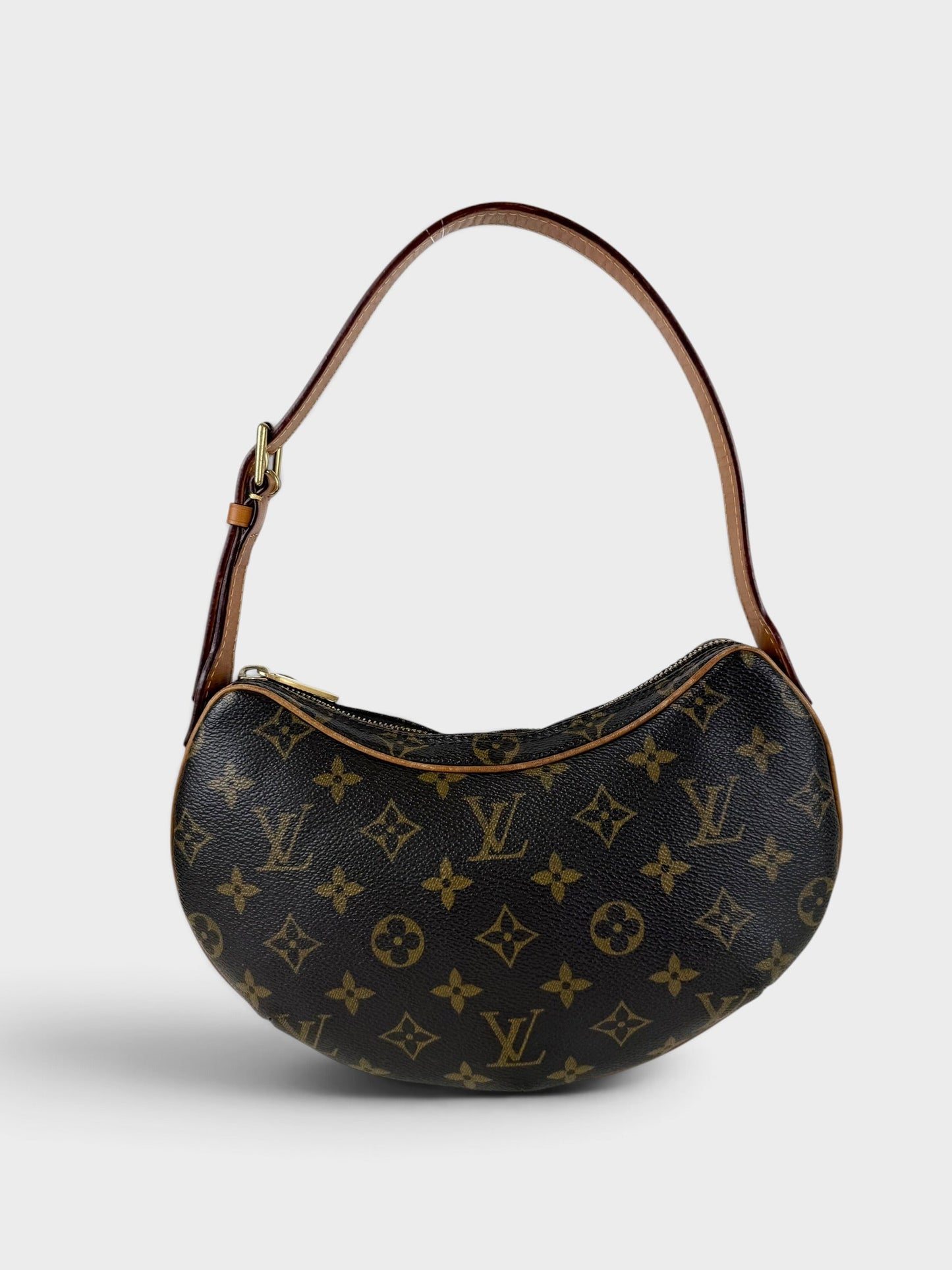 2002 Louis Vuitton Croissant PM Shoulder Bag | O/S, Brown