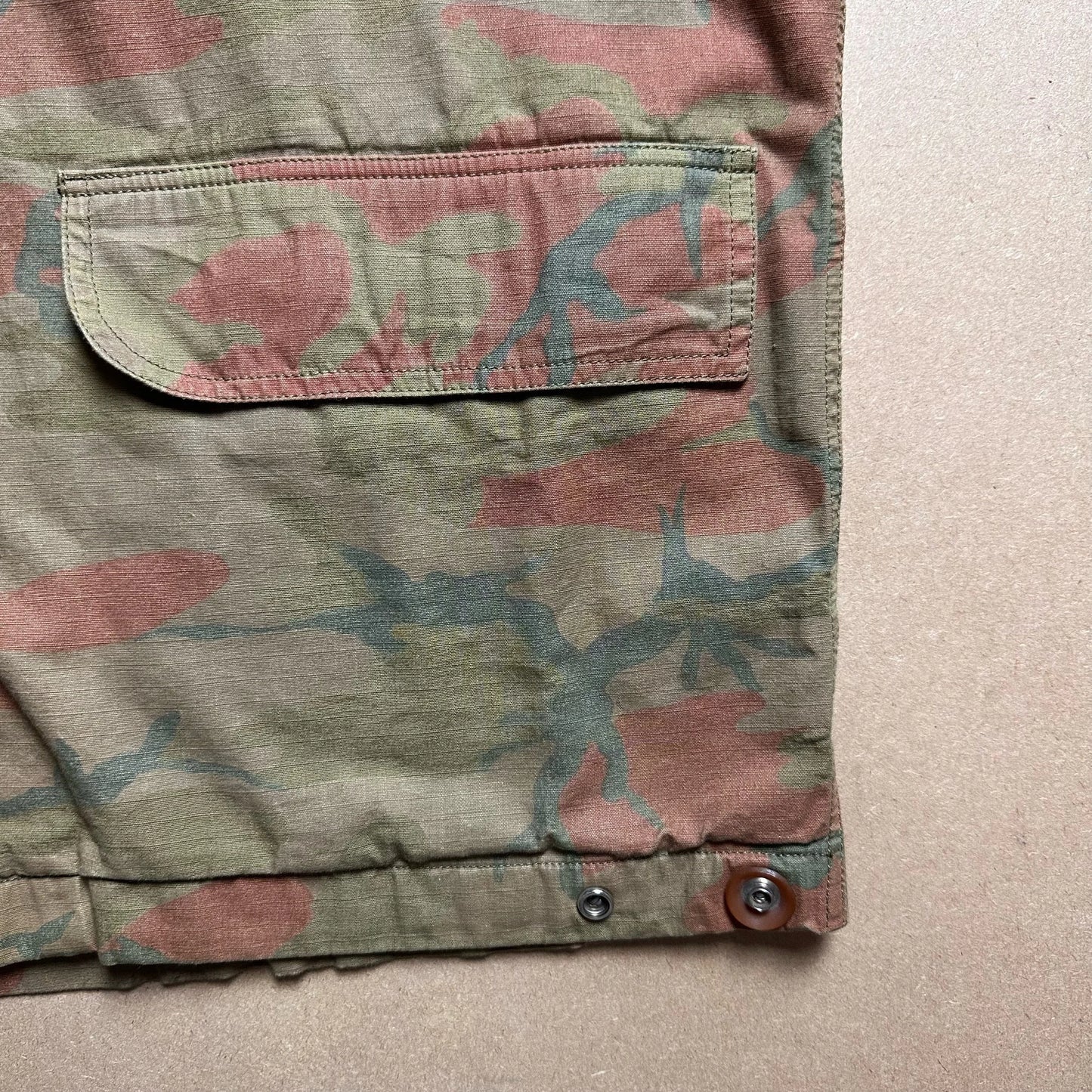 S/S1990 Ice Camouflage Harrington Style Bomber