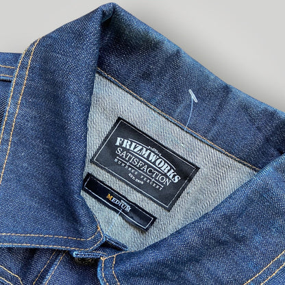Frizmworks Raw Denim Type2 Denim Jacket M | Default Title, Indigo