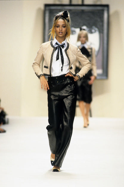 Chanel SS1994 Sailor Trousers | O/S, White