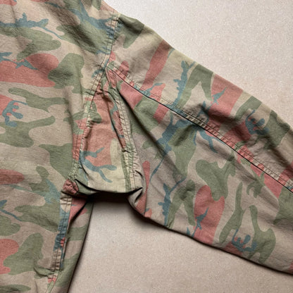 S/S 1990 Tiger Orange Ice Camouflage Jacket Bomber Jacket