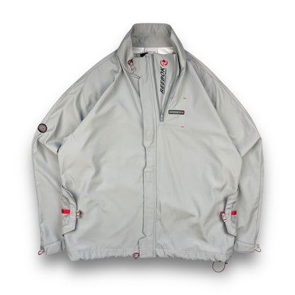 2000's Reebok Technical Dual Zip Jacket (XL) | Default Title, Grey