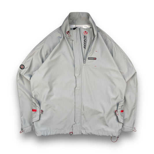 2000's Reebok Technical Dual Zip Jacket (XL) | Default Title, Grey