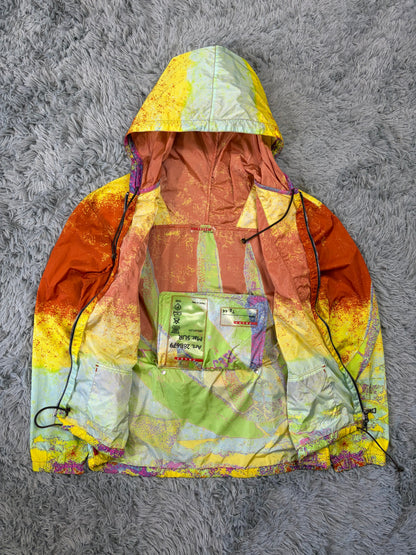 Prada Sport 00’s Thermal Sailing Heatmap Nylon Bag Jacket - S/M | O/S, Orange, Yellow, Multicolor