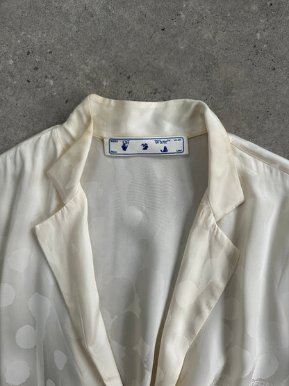 Off-White PATTERN Two Piece Cami & Shirt Dress Set - S/M