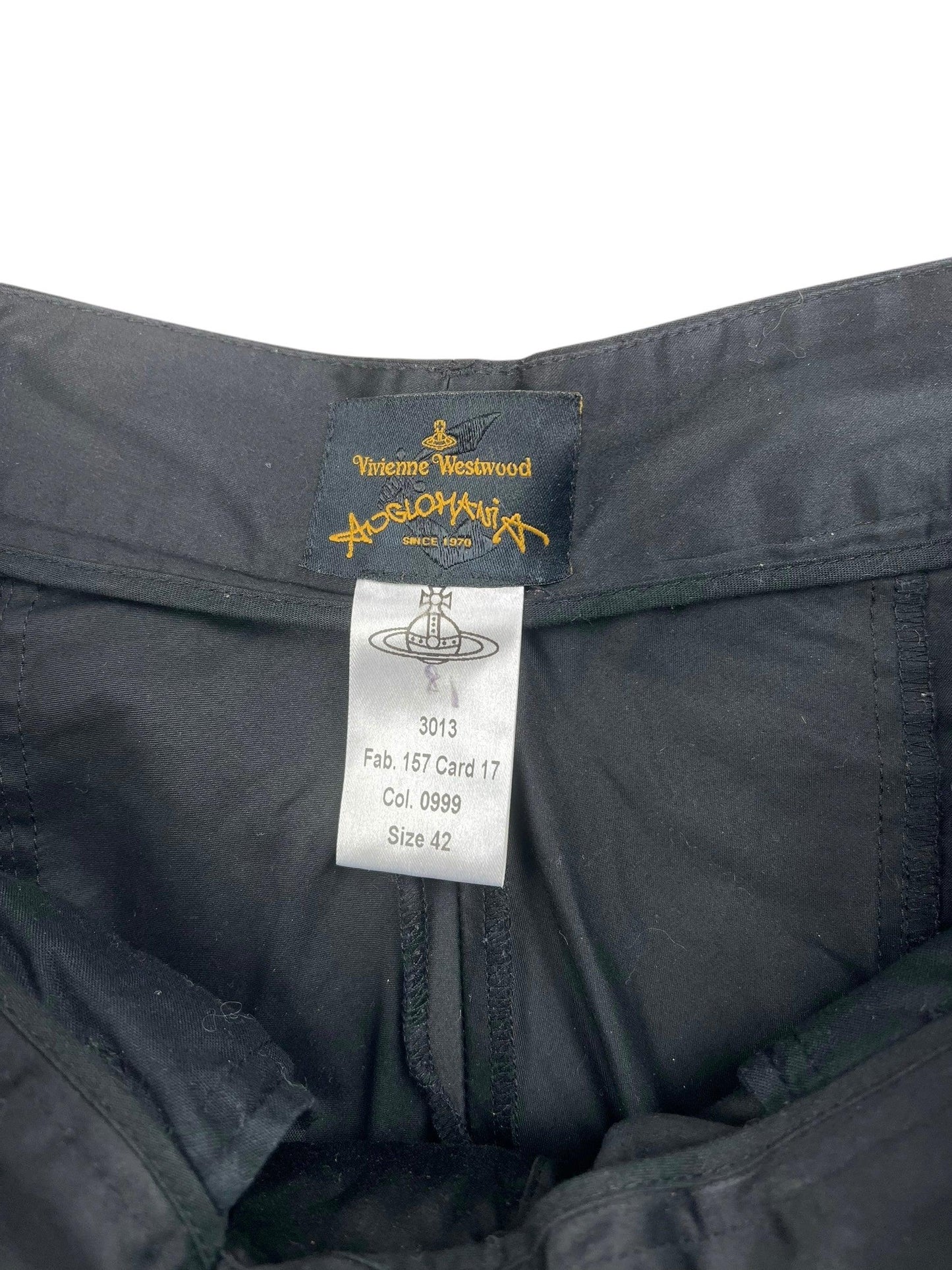 Vivienne Westwood Anglomania ruffle hem trousers