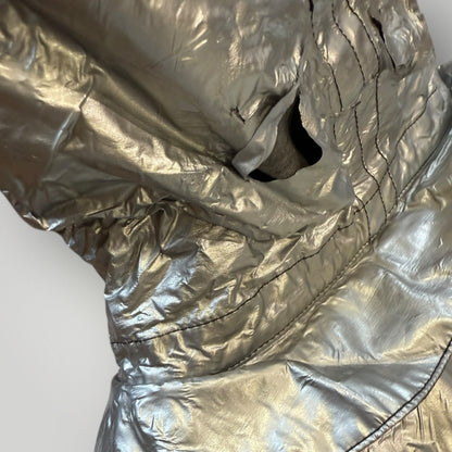 Stone Island AW/2003 Raso Gommato Metallic Cover Reversible "Spaceman" Parka XL