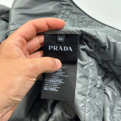 Prada Milano 2014 Ripstop Nylon Puffer Jacket - IT48 | Default Title, Grey